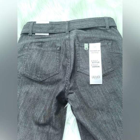 RHINESTONE BELTED JEANS - Picture 4 of 6